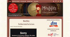 Desktop Screenshot of monthliesmovie.com